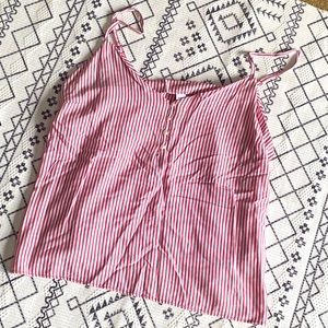 Old Navy Candy Striped Tank. XL. NWT.